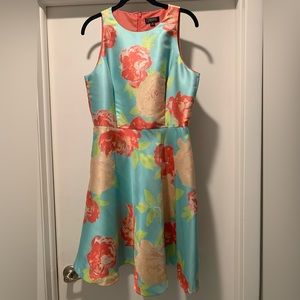 Tahari floral dress